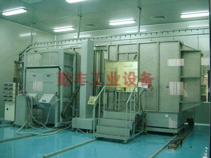 往復(fù)機自動噴粉線